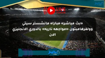 «بث مباشر» مباراة مانشستر سيتي وولفرهامبتون «مواجهة نارية» بالدوري الإنجليزي الآن
